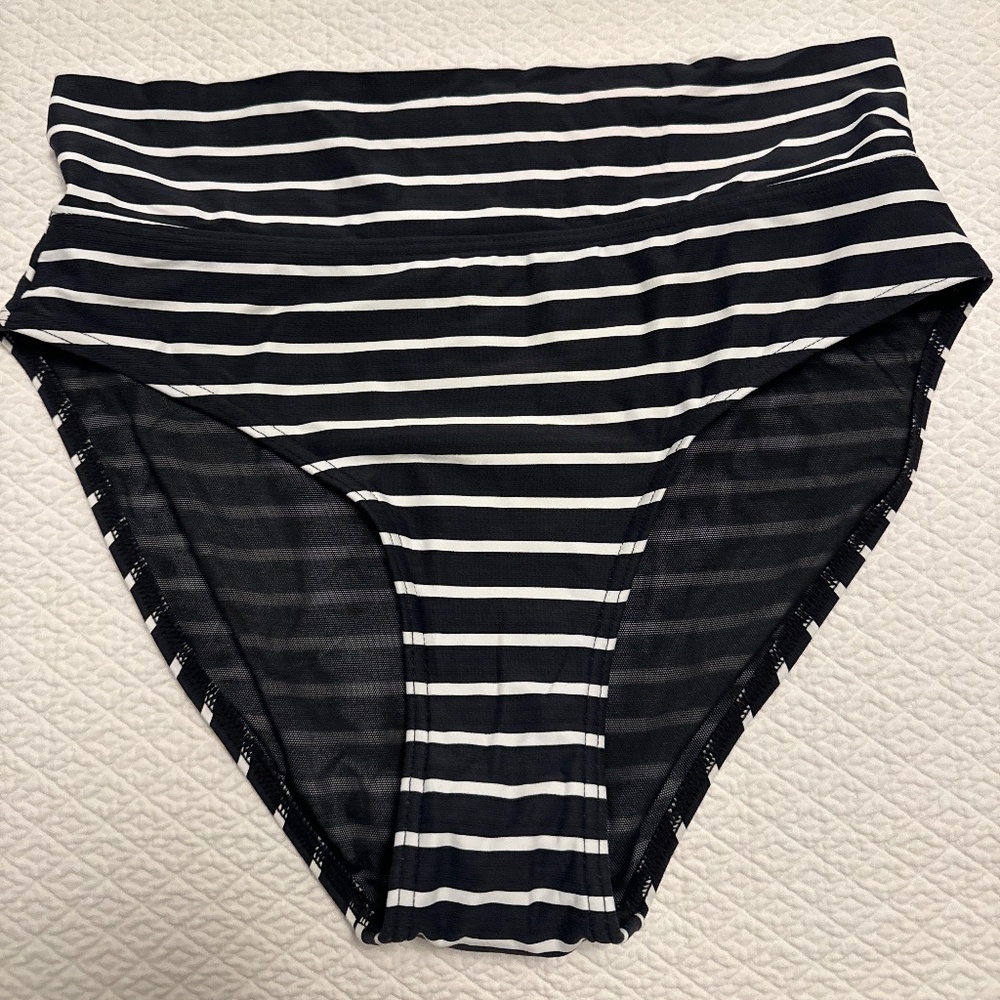 Sea Level High-Waist Bikini Bottom Sz 8 US